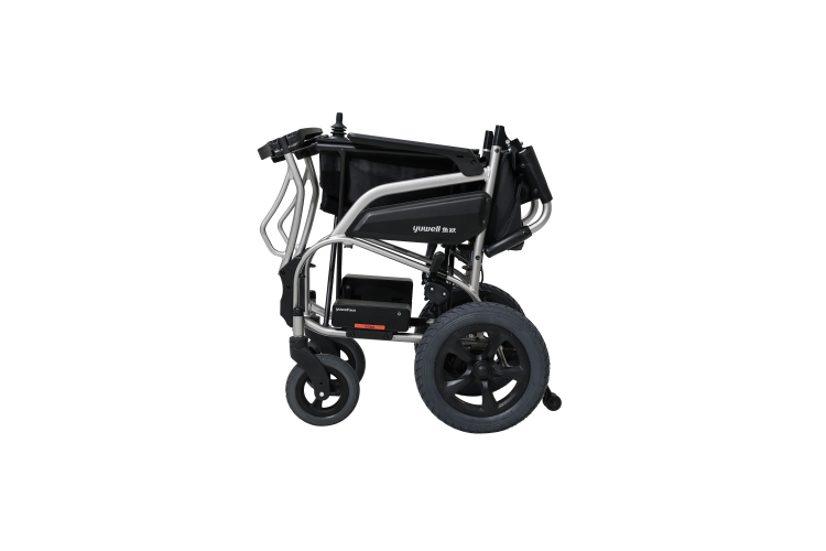 D130CL Electric Wheelchair – White Background Image – Folded（2）.png