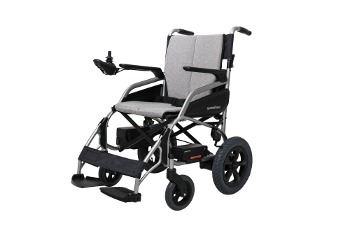 D130CL Electric Wheelchair – White Background Image – Left Side View.png