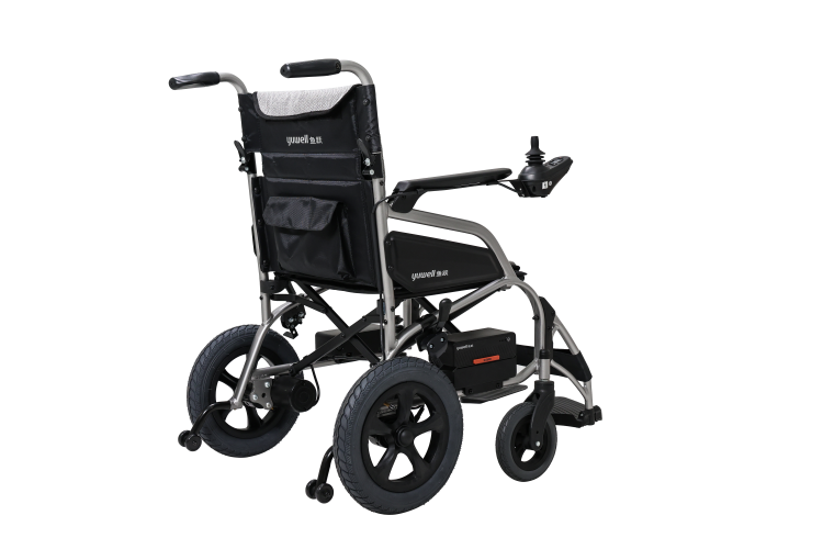 D130CL Electric Wheelchair – White Background Image – Rear Oblique View.png